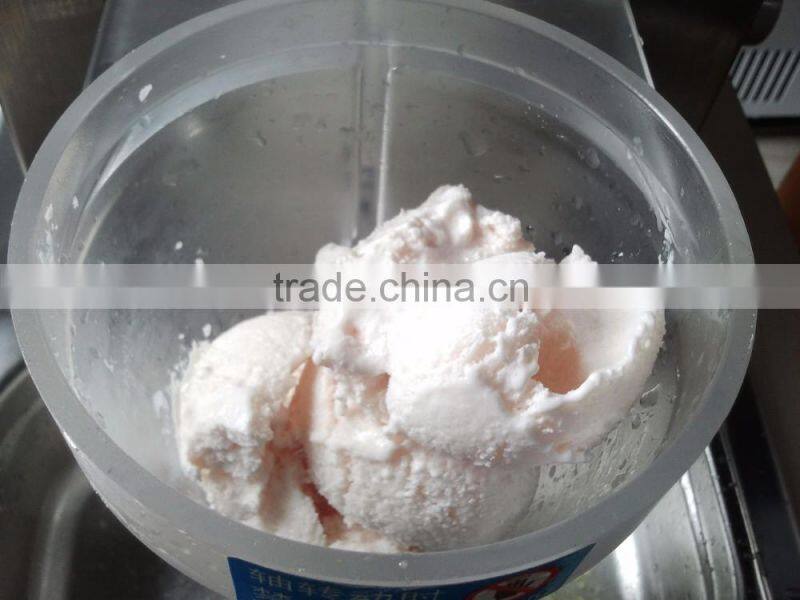 2016 all stainless steel standing style real fruit and nut ice cream mixer 178