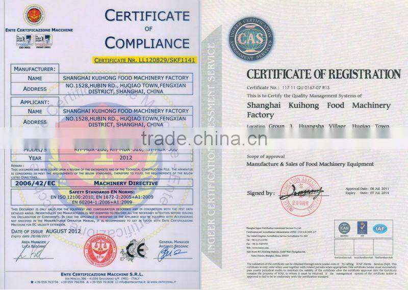 complete project on bread processing making machine