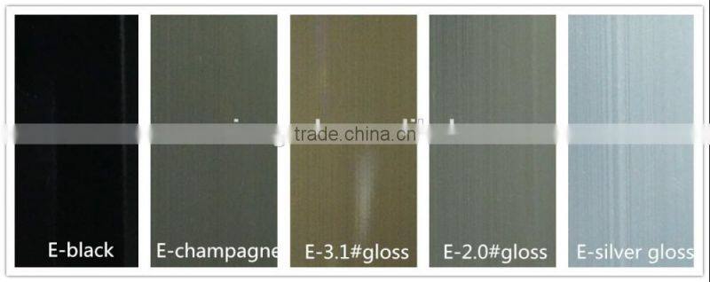 Extruded aluminium profiles kitchen profile handle profile GL013