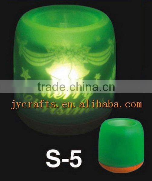 flameless LED Christmas candle