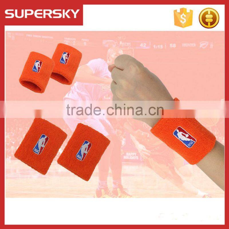 V-649 customize colorful sports sweatbands wrist support fashion woven wristband support brace custom sweatband wristbands