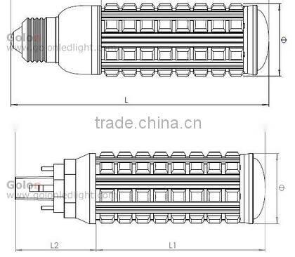 e27 led corn light e26 g23 g24 base led corn bulb light 360 degree 100-277V 11w 9w led lamp corn