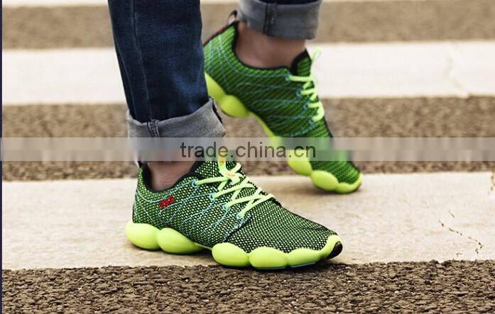 2016 fashion breathable running shoes lace-up sport shoes casual shoes