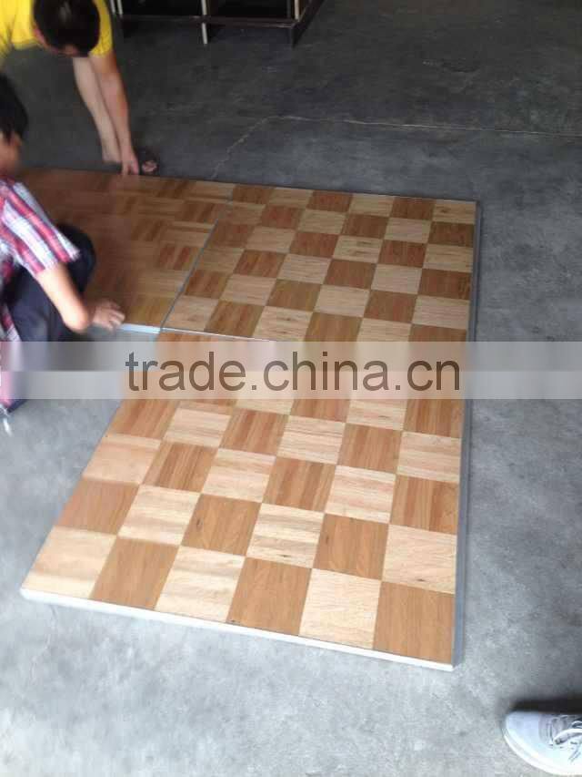 RP professional cheap dance floor portable wooden dance floor
