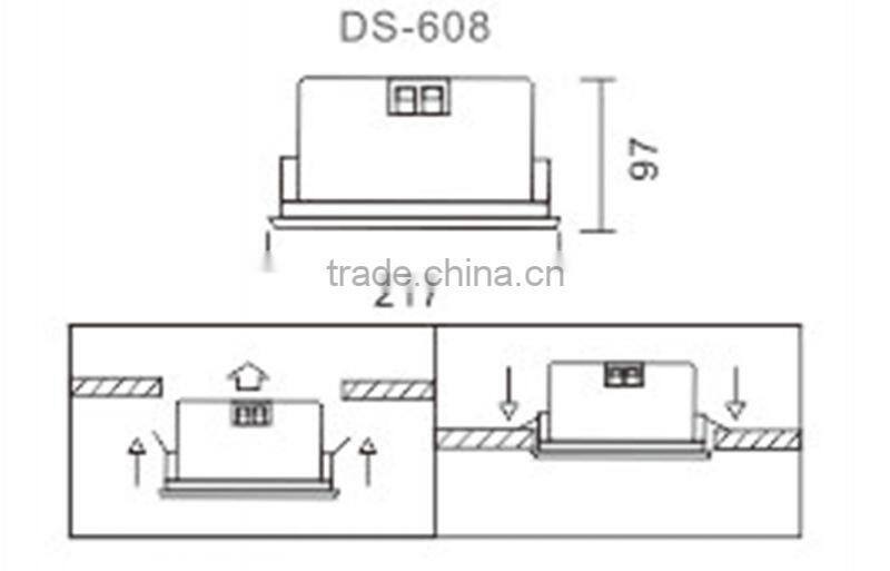 DS-608 Wireless ceiling mount speakers
