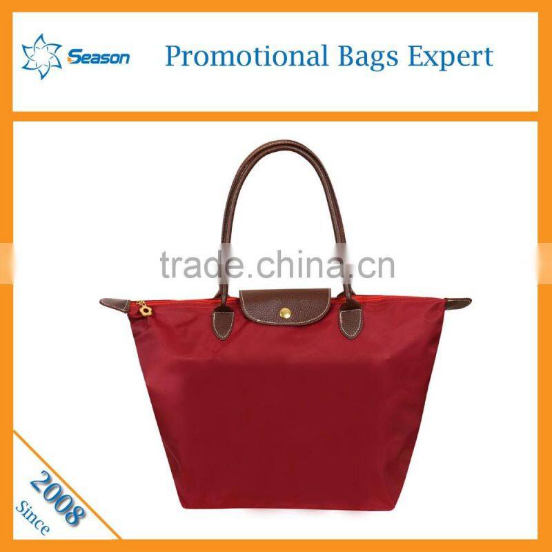 2016 New Folding Dumpling Lady Tote Handbags folding shopping bag