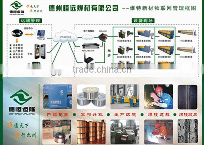Shielded metal CO2 welding non-copper welding wire