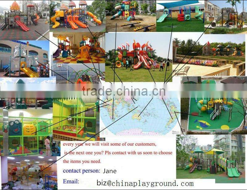 Professional China manufacturer classic kids large outdoor playground equipment climbing series