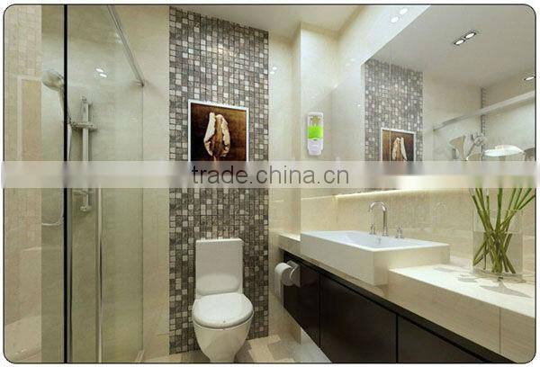 Plastic ABS hand 300ML Wall Mounted liquid soap dispenser For Hotels DS1554