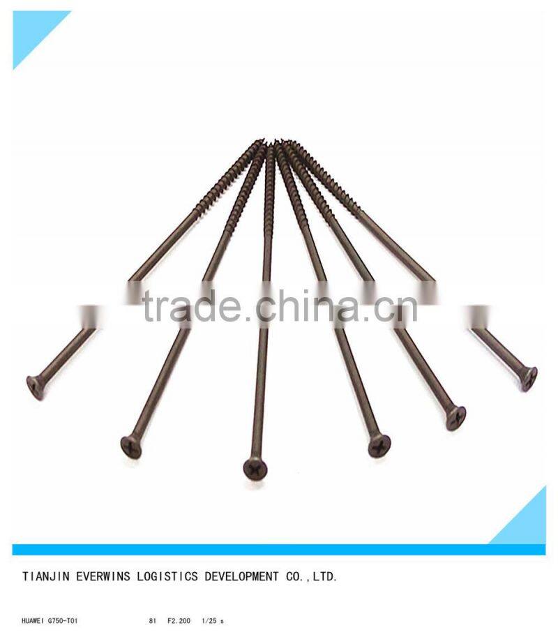 Phillips bugle head Grey phospated Coarse thread Chipboard Screws