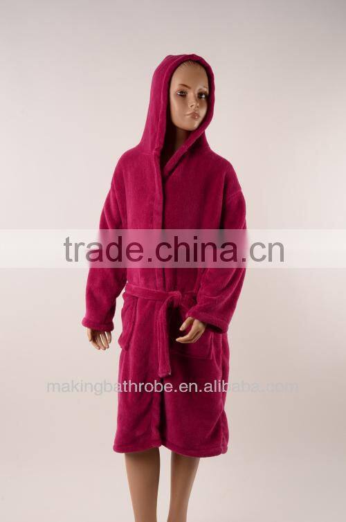 American new design baby bathrobe with hood