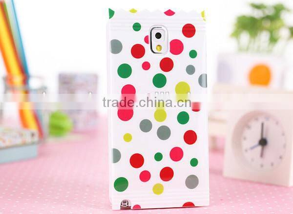 Latest hot sale mobile phone rubber case cover for samsung galaxy note 3