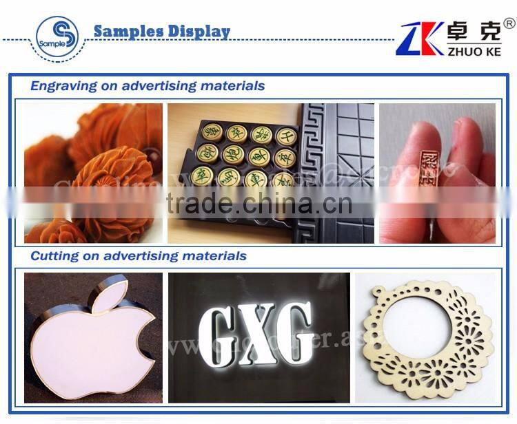 China 4 Axis Advertising CNC Router Machine ZK-6090 For Wood Acrylic PVC With Vacuum Table&Dust Collector