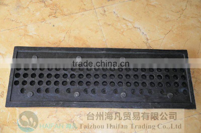 1000*350*50mm heavy strength speed hump for crossing/High quality hot sell rubber speed hump used in Intersection
