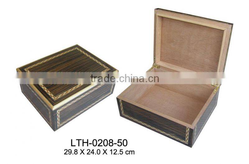 Newly design wood cigar boxes wholesale