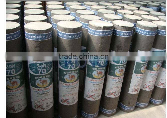 china building materials supplier: bitumen roofing felt paper, 1m X 20m/roll,