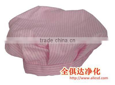 washable 5mm stripped esd work cap