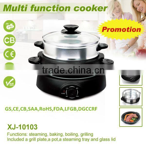 1000W cooker with 4 plates XJ-10103