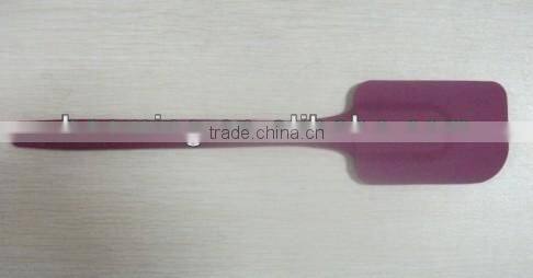silicone spatula with stainless steel handle