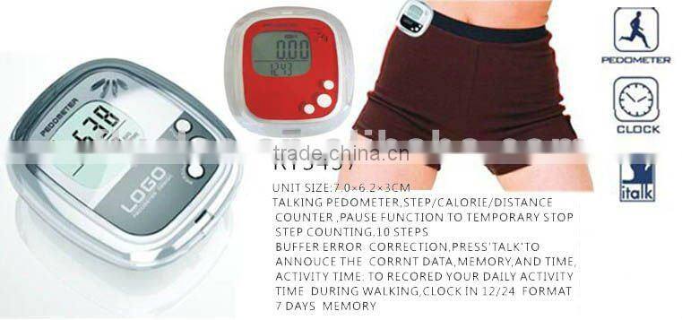 solar powered pedometer
