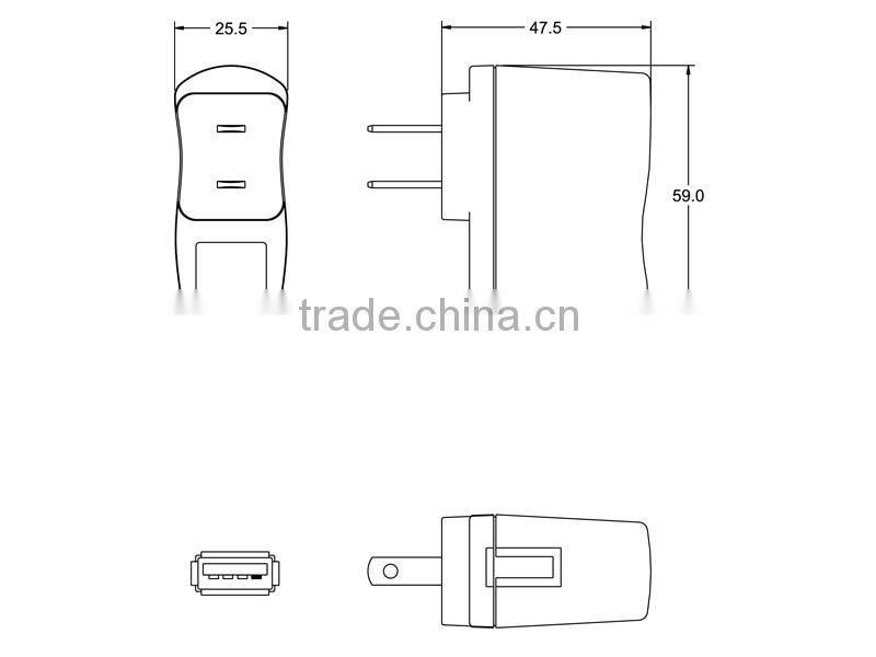 Promotion 082 series charger 8.4W ac/dc power adapter