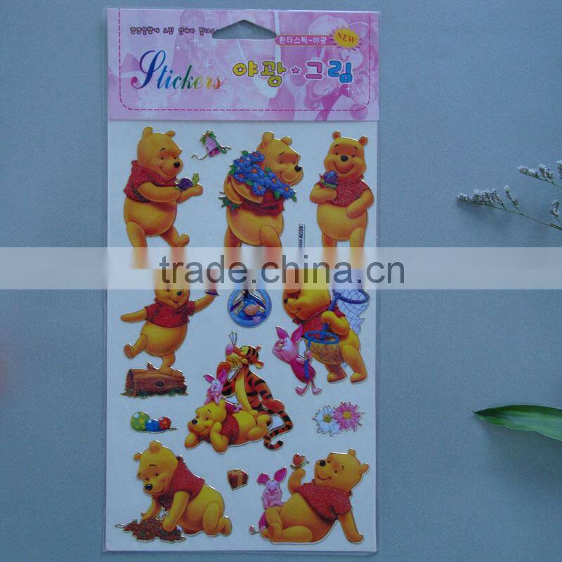 decorative epoxy sticker cartoon Characters stickers
