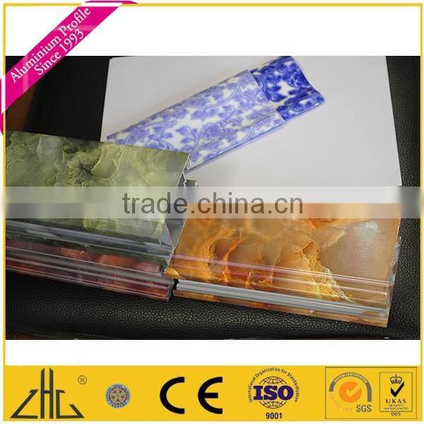 Wow!! Color rendering aluminium extrusion profile OEM, artistic texturing aluminium profile, ceramic color aluminium extrusion