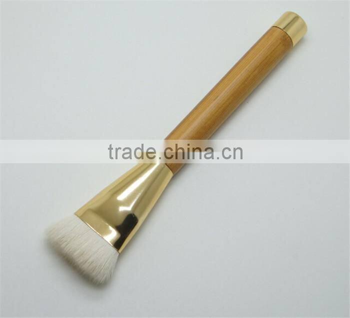 Goat Hair Flat Contour Makeup Brush Flat Foundation Powder Brush