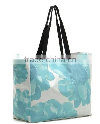 2016 fashion and beautiful large capacity waterproof hand bag