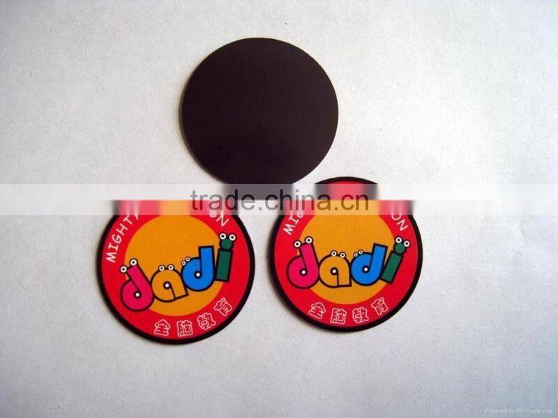 high quality customized rubber 3d pvc fridge magnet