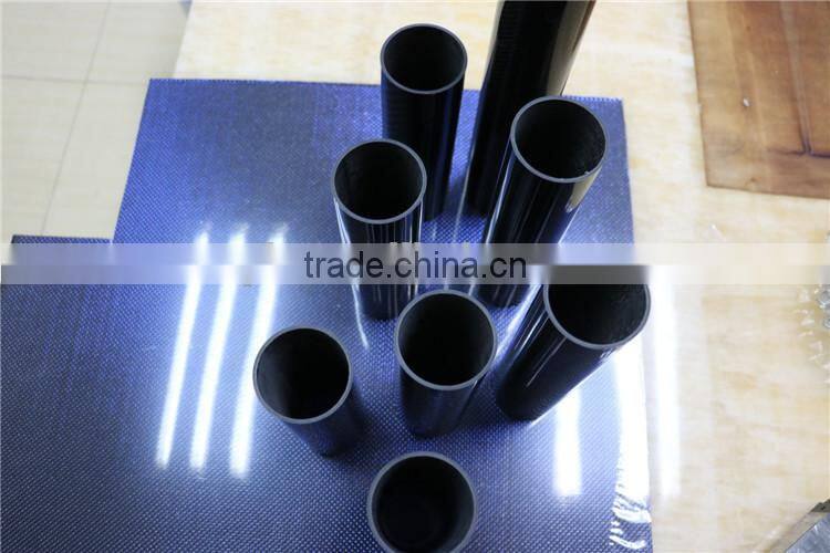 Process High Strength High Performance Good-Looking Carbon Fiber Tube 50mm 100mm 1000mm