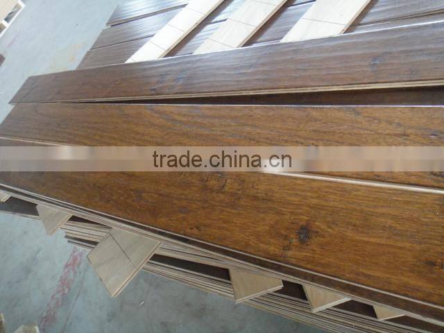 T&G ABC Grade Hickory Wood Engineered Flooring plywood indoor floor