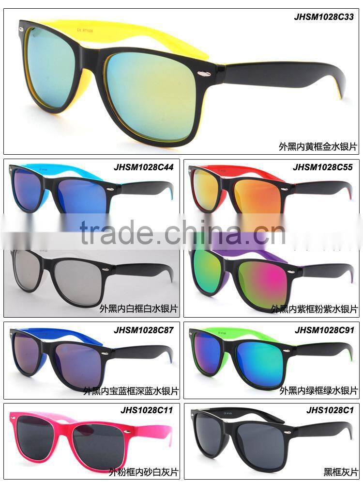 Wholesale New Retro Fashion Vintage Glasses Clear Nerd Geek Colorful Glasses Candy Colors SLJHSM1028