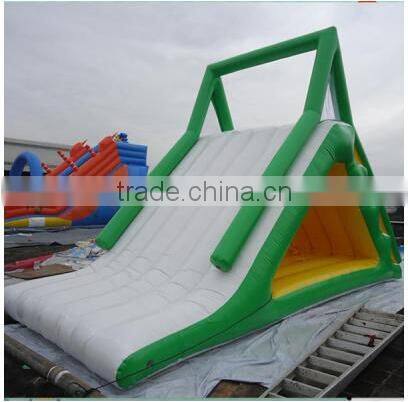 inflatable on water platform for inflatable water park games