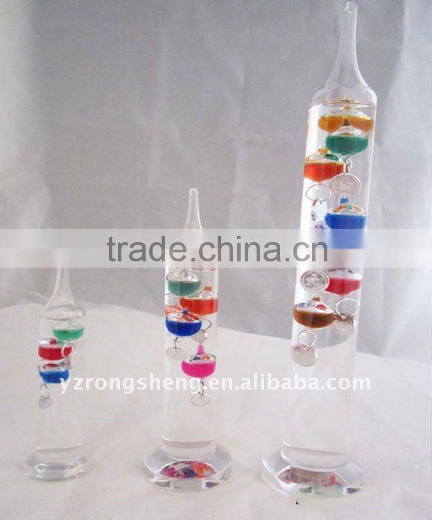 2016 promotion outdoor galileo thermometer