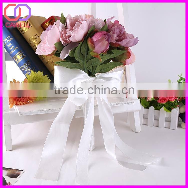 wedding flower heads mini silk rose bouquet very Charming