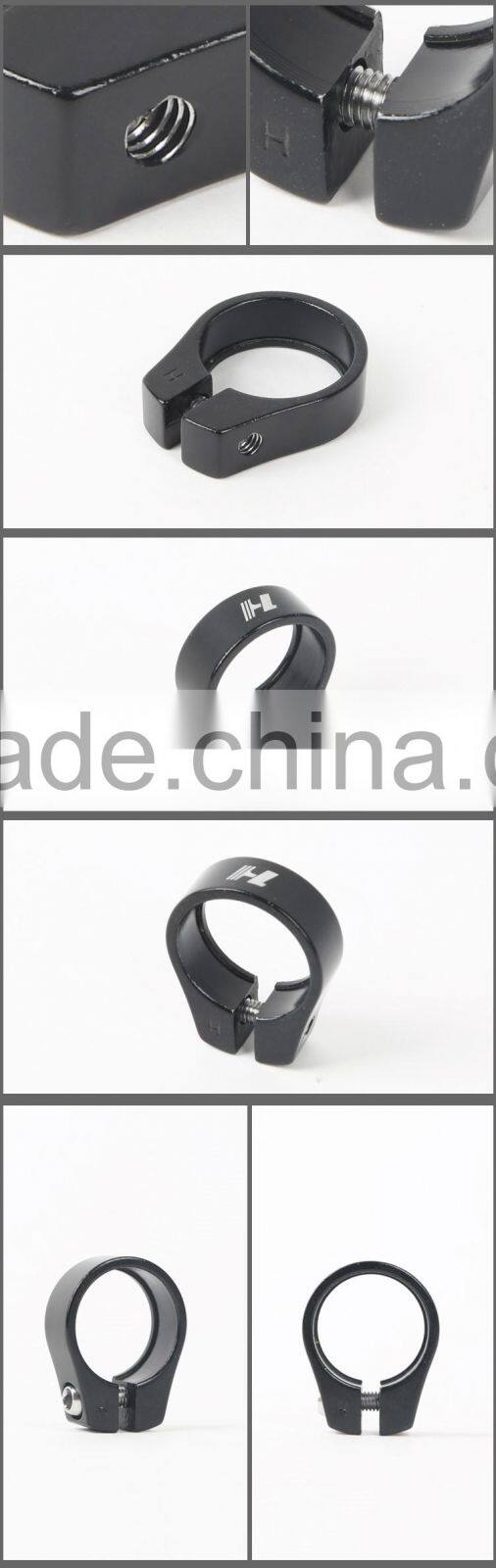 C28 Direct factory Road bike City bicycle Cycling parts SeatPost Clamp 6061-T6 Alloy 28.6/31.8/34.9/40MM 6 color HOMHIN