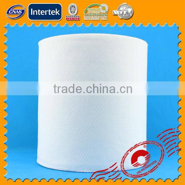 spunlace nonwoven fabric in roll as non woven permeable fabric