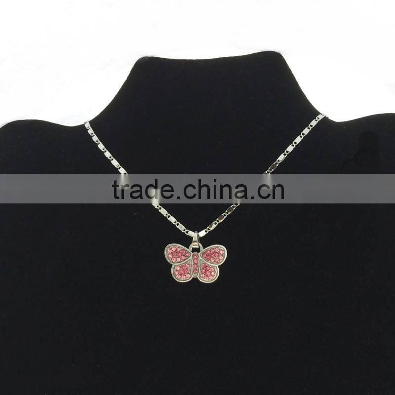 Small Alloy Heart Charms Necklace For Girls Necklace Jewelry