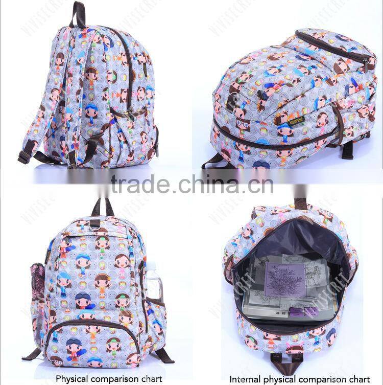 2016 lower price waterproof school bags for kid new stylish high quality backpacks made in China