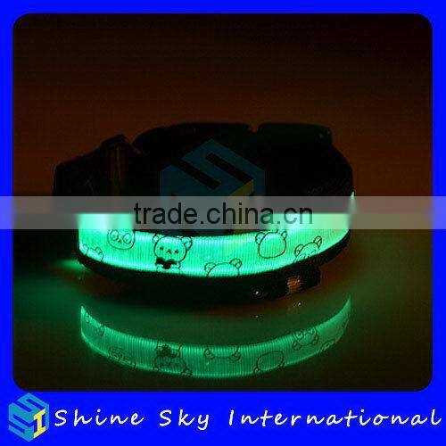 Durable Best Sell Control Led Flashing Dog Collar