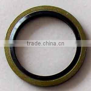 OEM China manufacturers steel flat round rubber bonded sealing washer wholesale