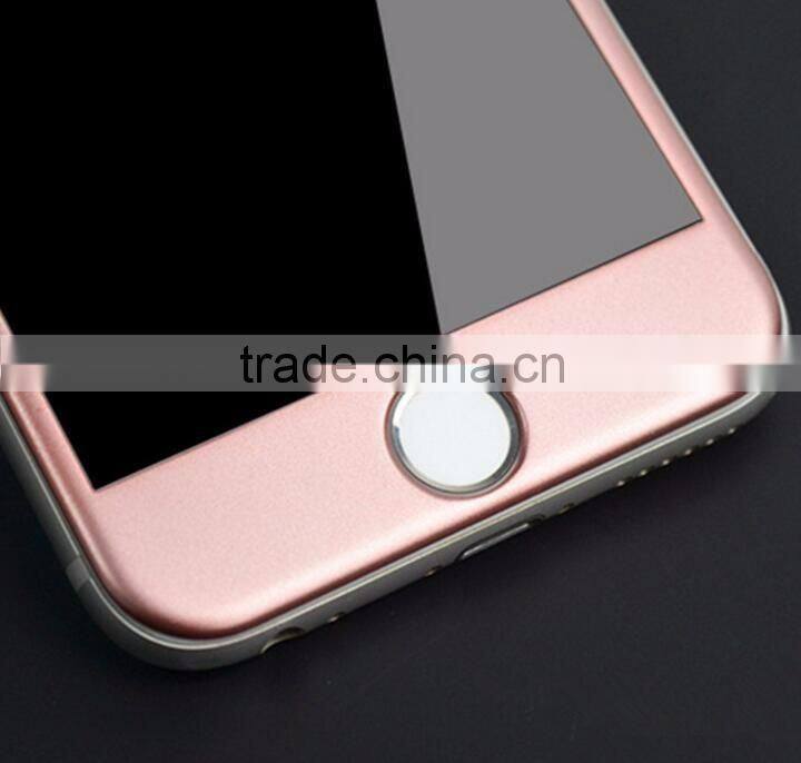 Hot sale for iphone 6s plus 3d curved edge full body tempered glass screen protector film guard
