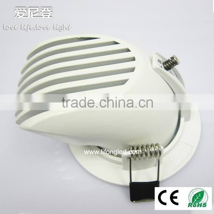 9w COB LED Downlight, remote control COB Spotlight,LED ceiling downlight