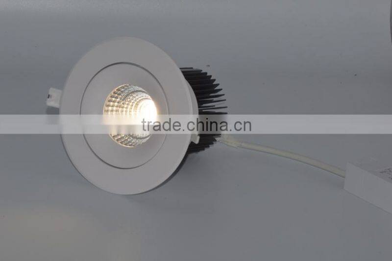Bridgelux COB White Surface TUV UL Led Retrofit Downlight TEC002D25WCN