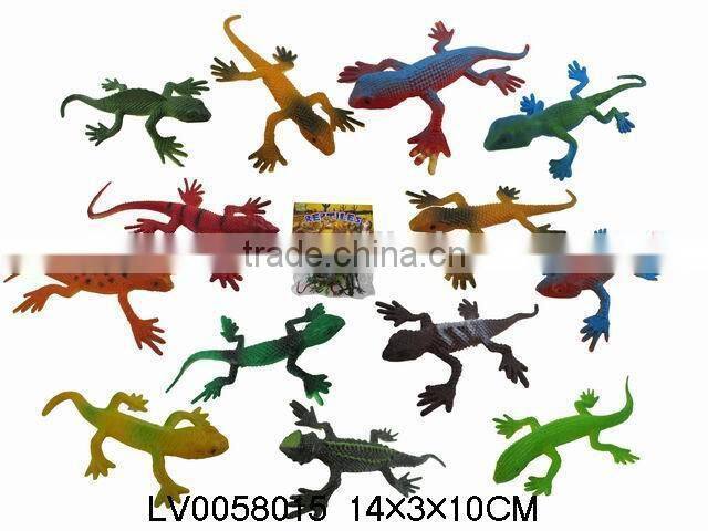 Simulation geckos toy animal, soft animal toys for kids