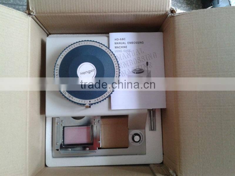Card embosser cheap price high quality