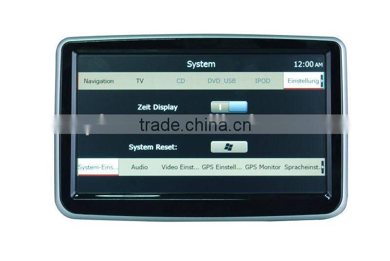 BenzB200 Car DVD Player With Bluetooth ,GPS 8" Screen