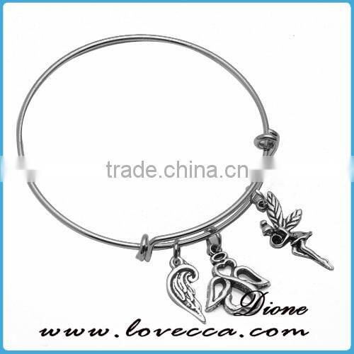 Bangles For Girls Hot Sale Adjustable Wire Bangle Bracelet Wholesale