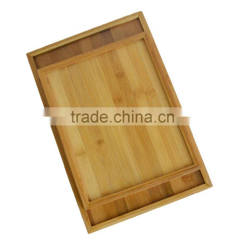 DT026 Bamboo Serving Tray with Handles